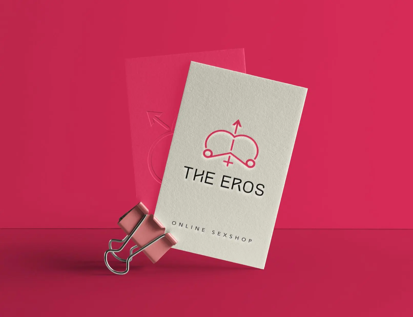 Identidad Corporativa The Eros sexshop online y marketing.